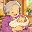 曾孫（ひ孫）のイメージ