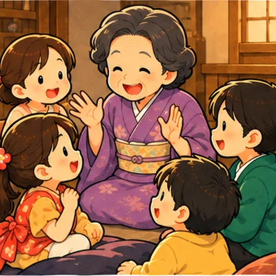 大おば(大伯母・大叔母)のイメージ